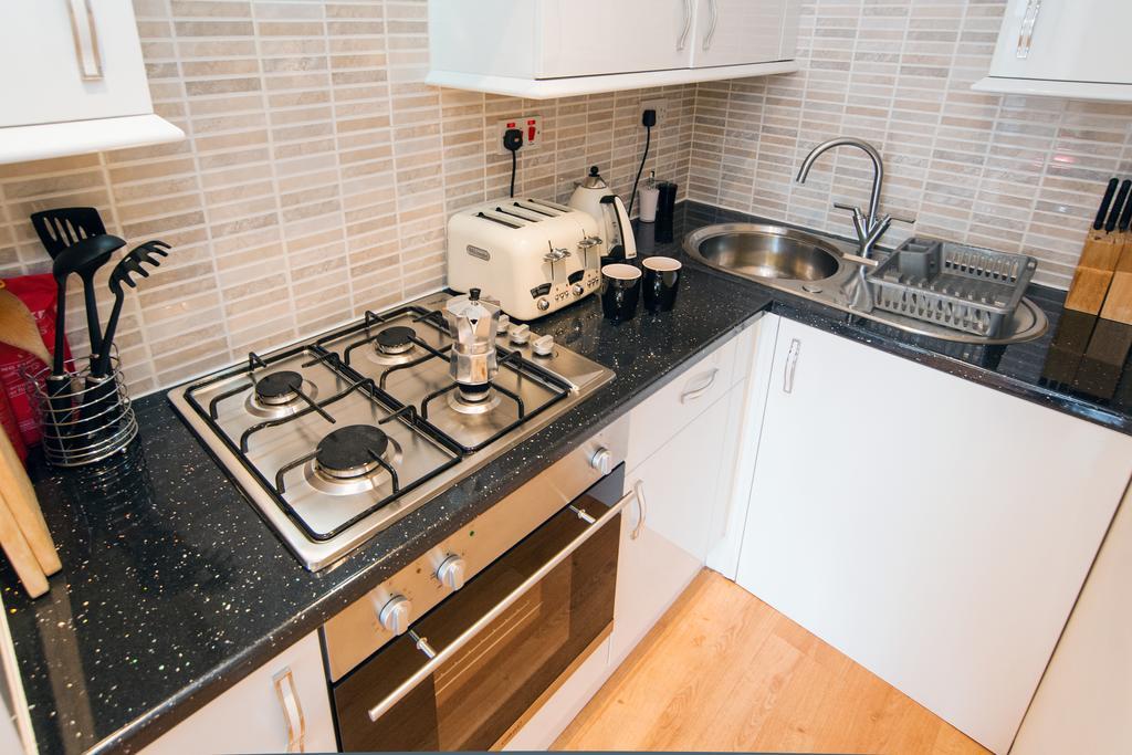 Kings Cross Apartment Londen Kamer foto
